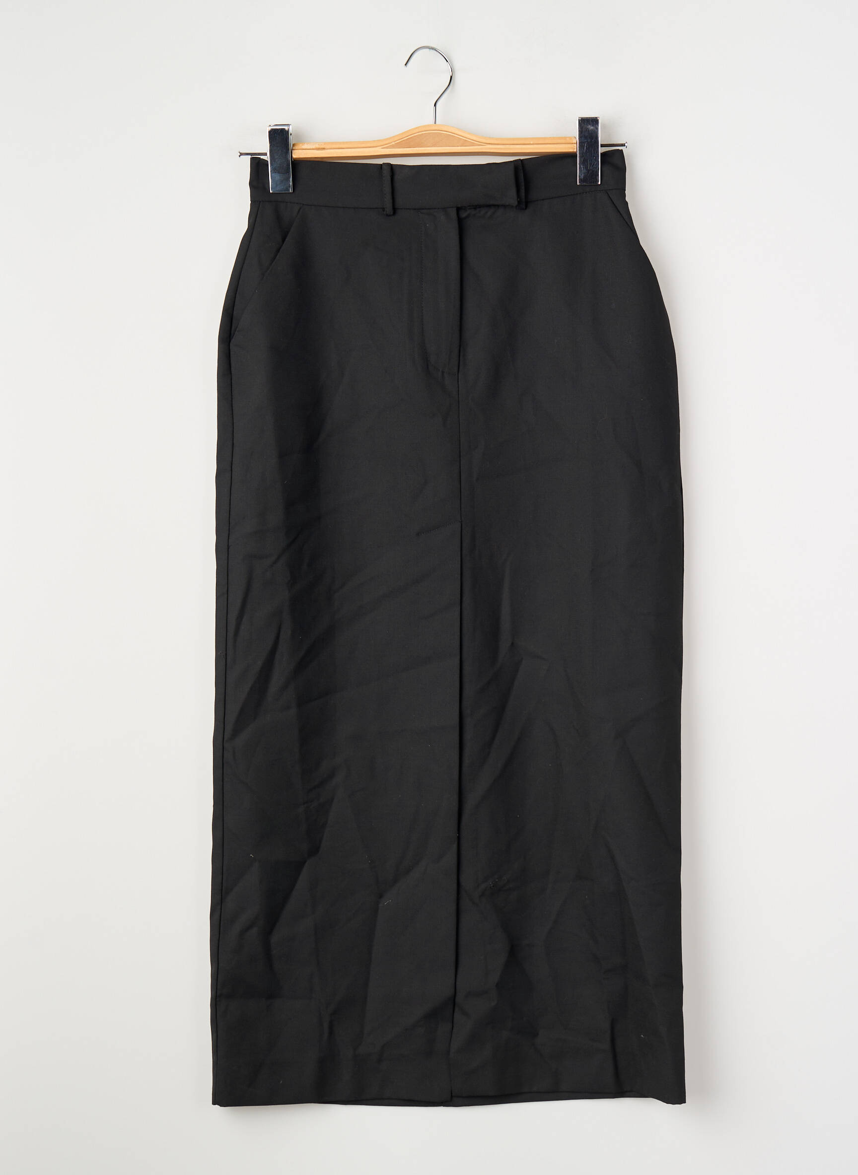 Pusilgis sijonas juodas ASTRID BLACK LABEL moteris