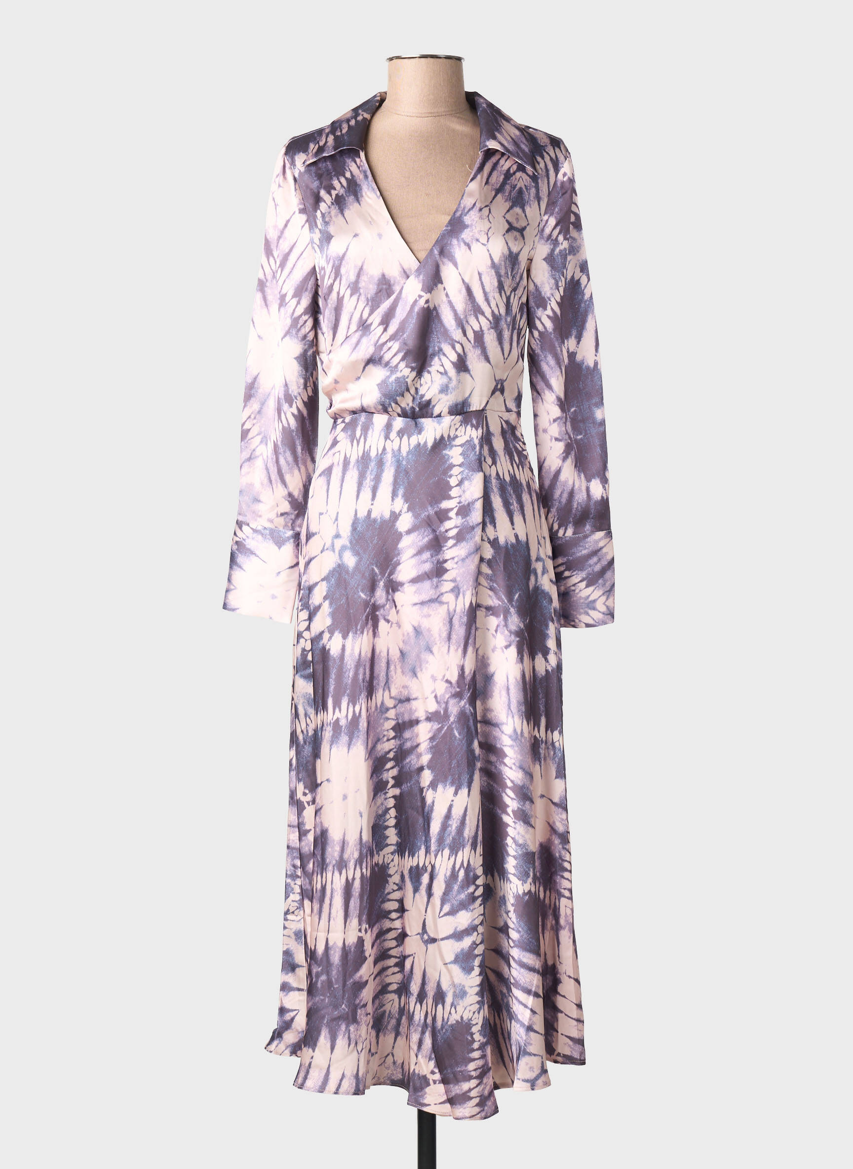 Ilga suknelė violetinis MANGO moteris
