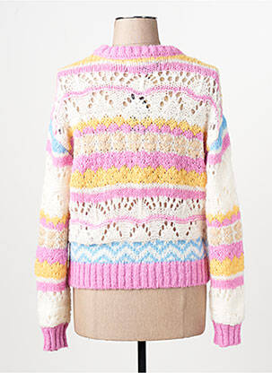 Megztinis rožinė VERO MODA moteris