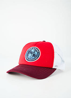 Kepuraitė raudona JACK & JONES vyras