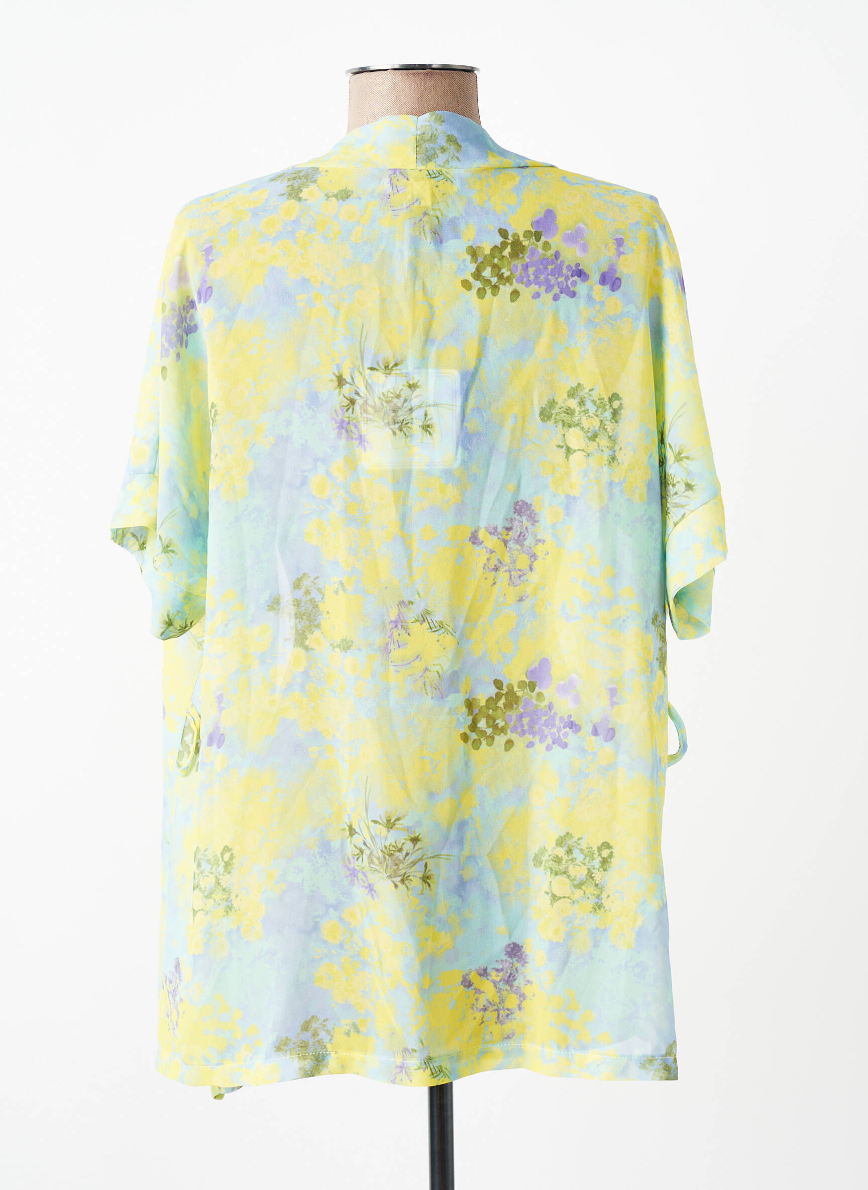 Trumpa rankoviai liemenė geltona BELLITA moteris