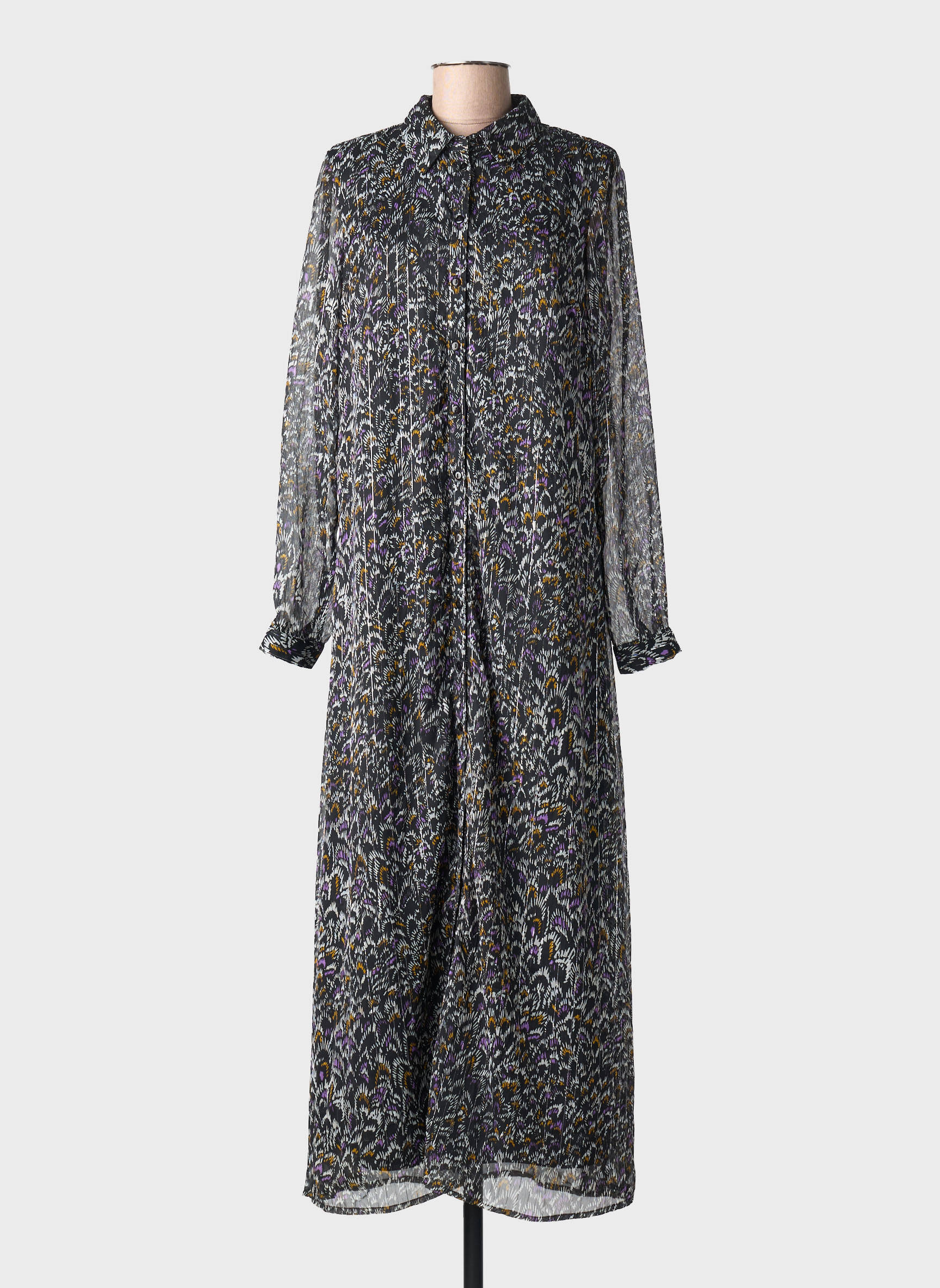 Ilga suknelė juodas VERO MODA moteris