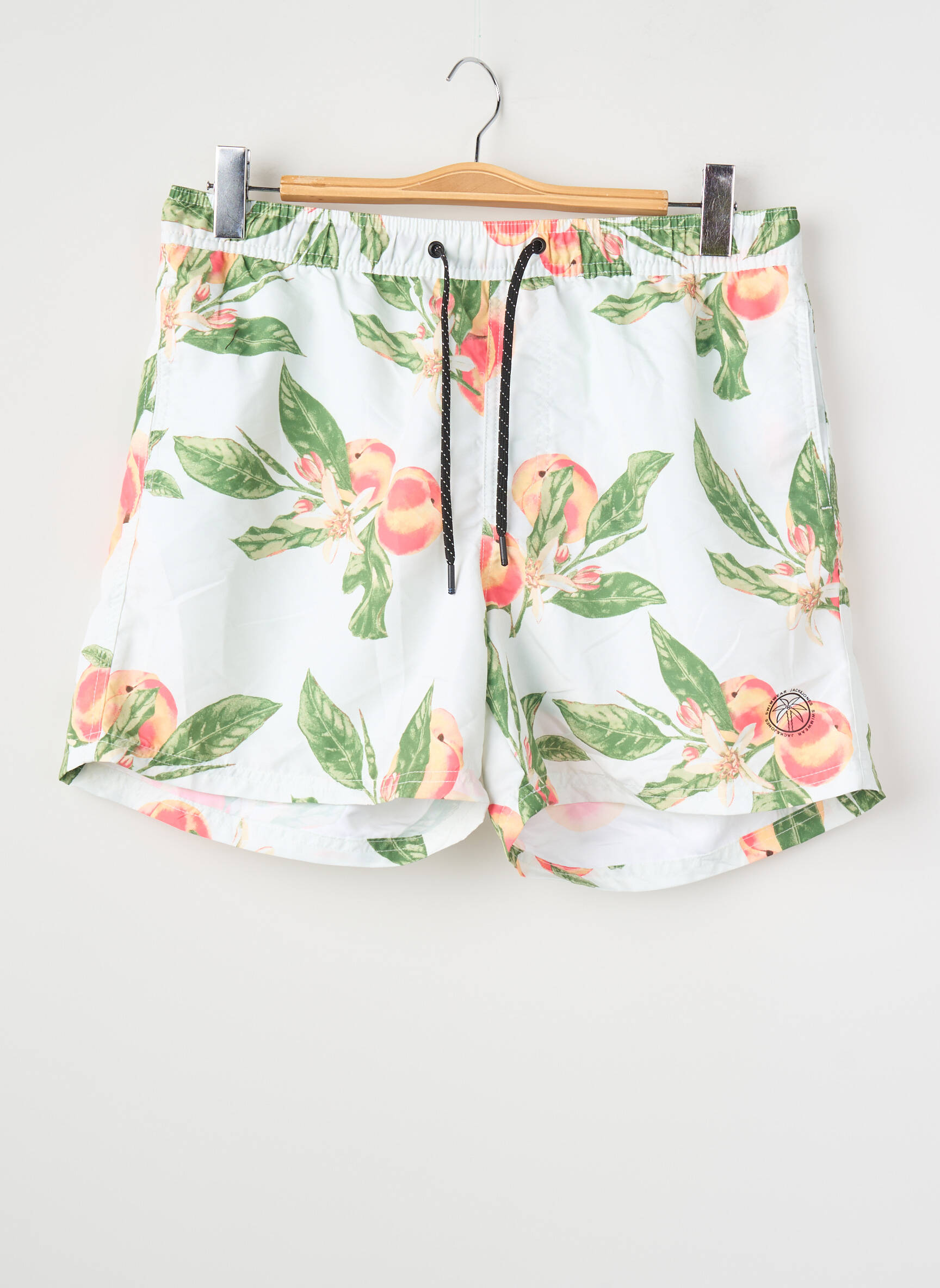 Maudymosi šortas baltas JACK & JONES vyras