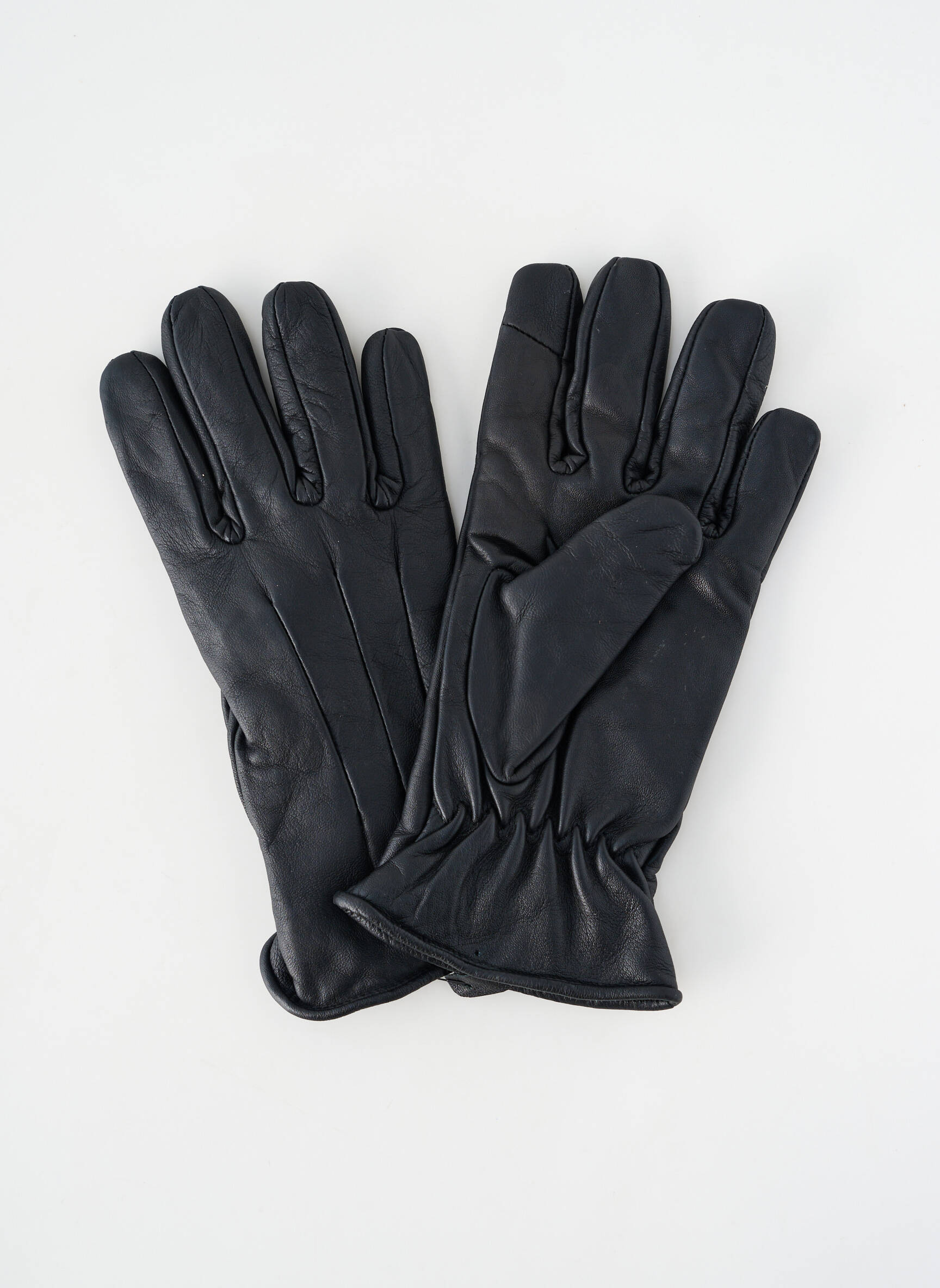 Pirštinės juodas JACK & JONES vyras