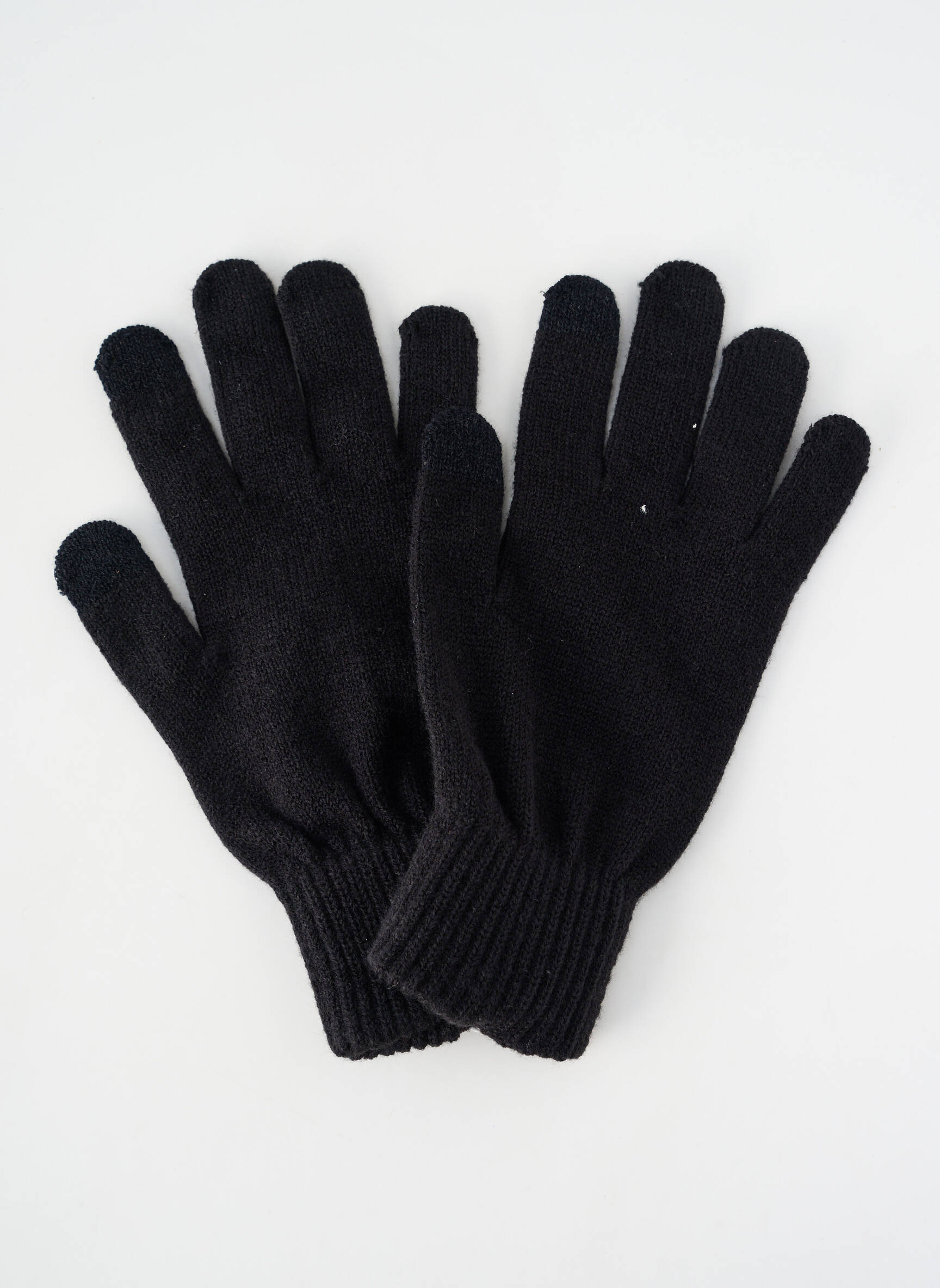 Pirštinės juodas JACK & JONES vyras