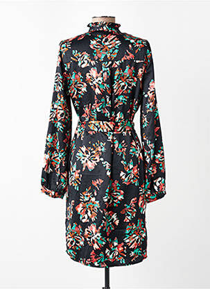 Pusilgių suknelė col v juodas VERO MODA moteris