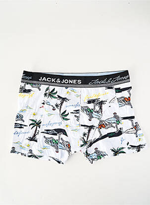 Bokseris baltas JACK & JONES vyras
