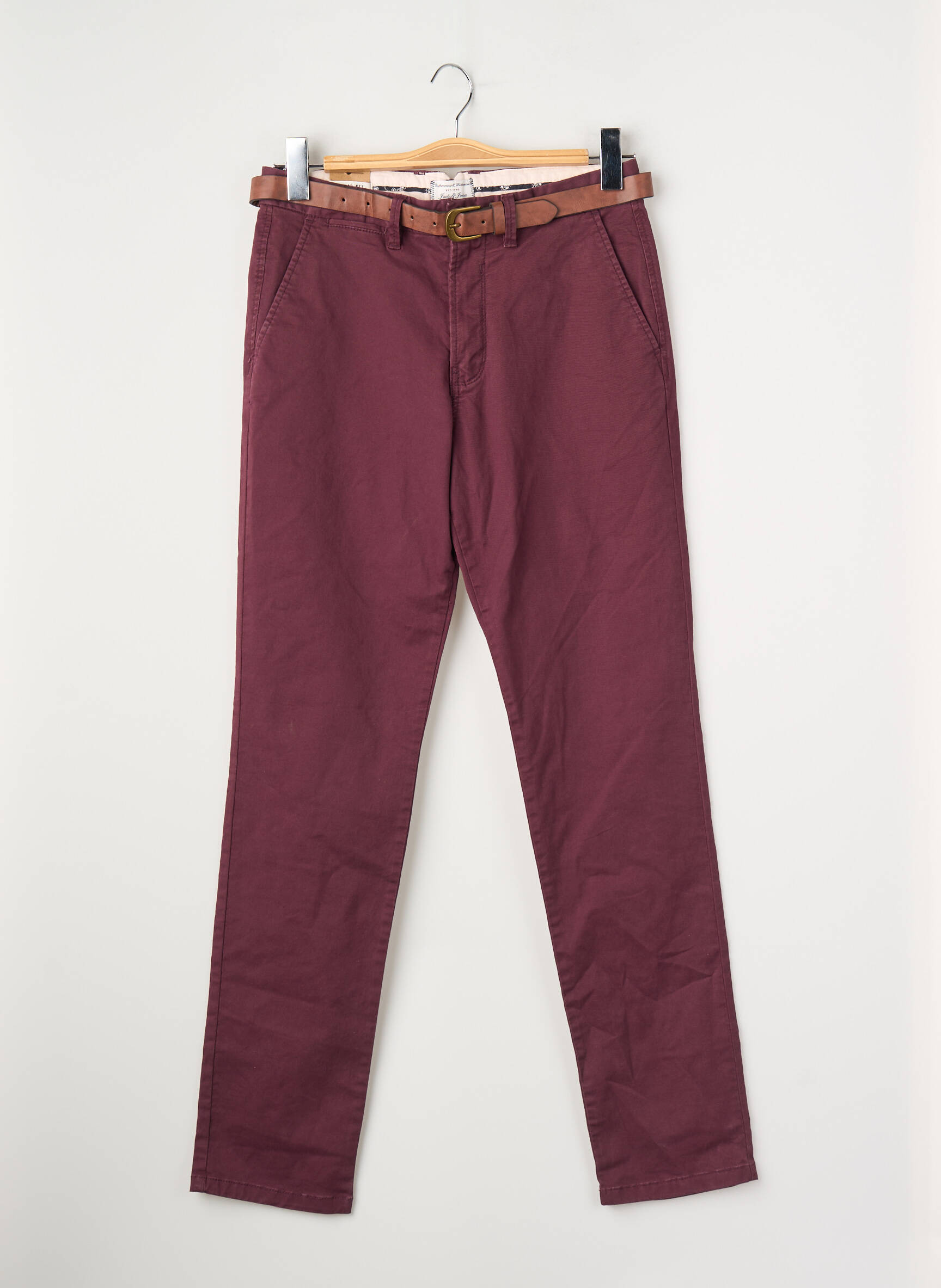 Chino kelnė raudona JACK & JONES vyras