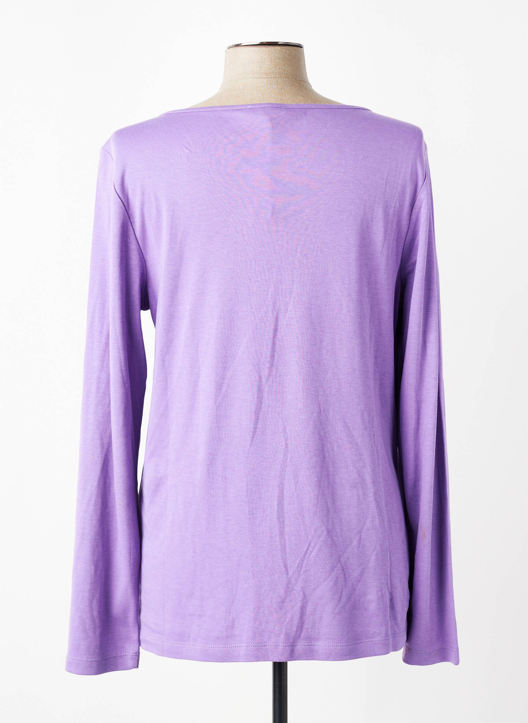 T-marškinys violetinis STREET ONE moteris