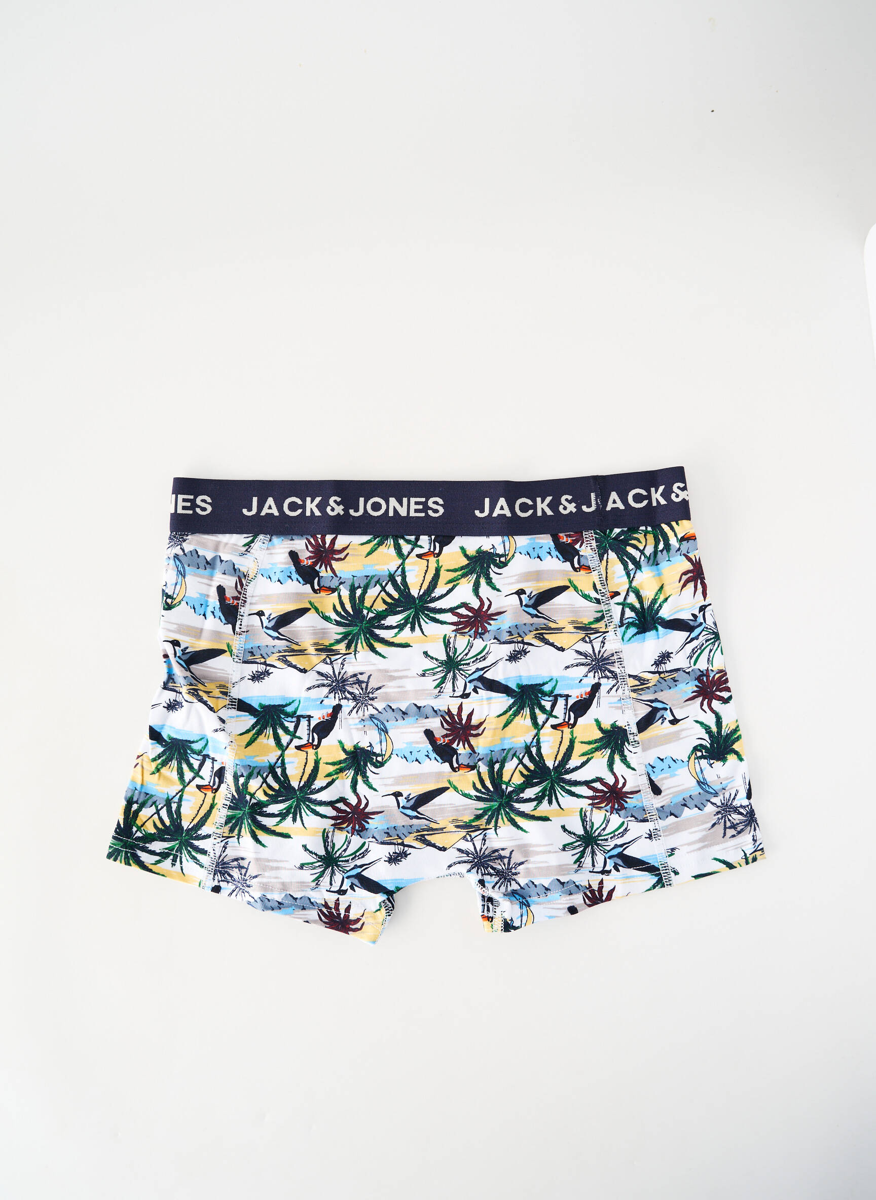 Bokseris baltas JACK & JONES vyras