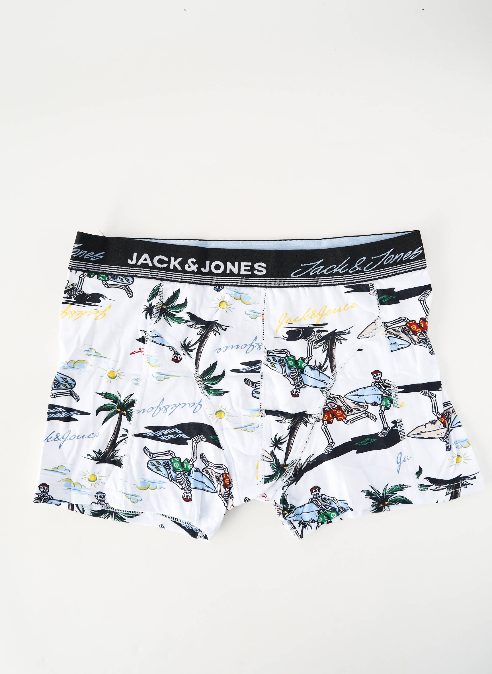 Bokseris baltas JACK & JONES vyras