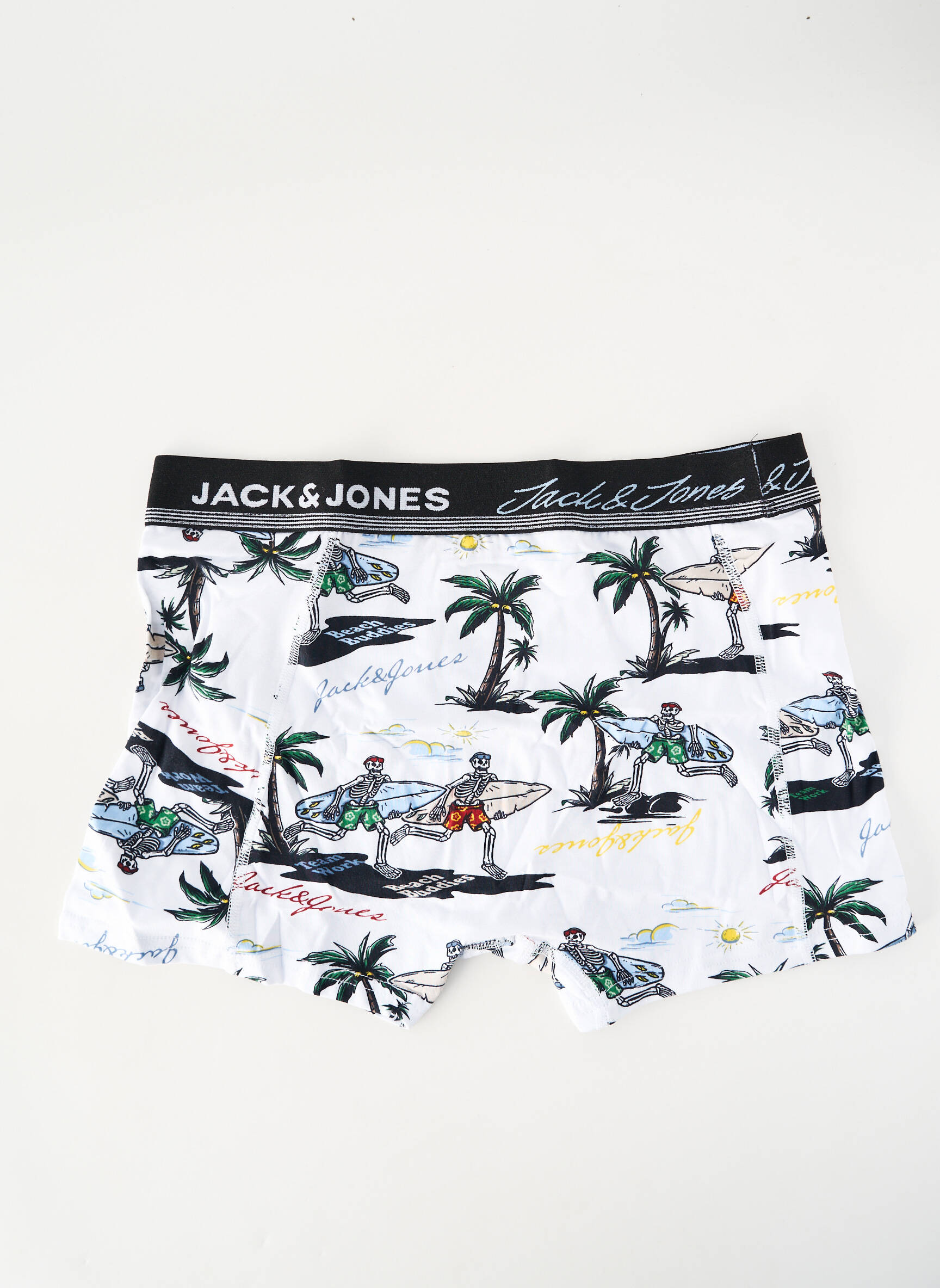 Bokseris baltas JACK & JONES vyras