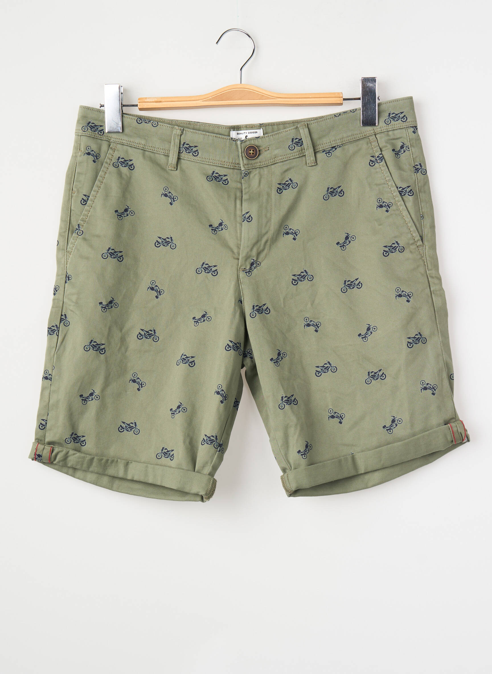 Bermudas žalias JACK & JONES vyras