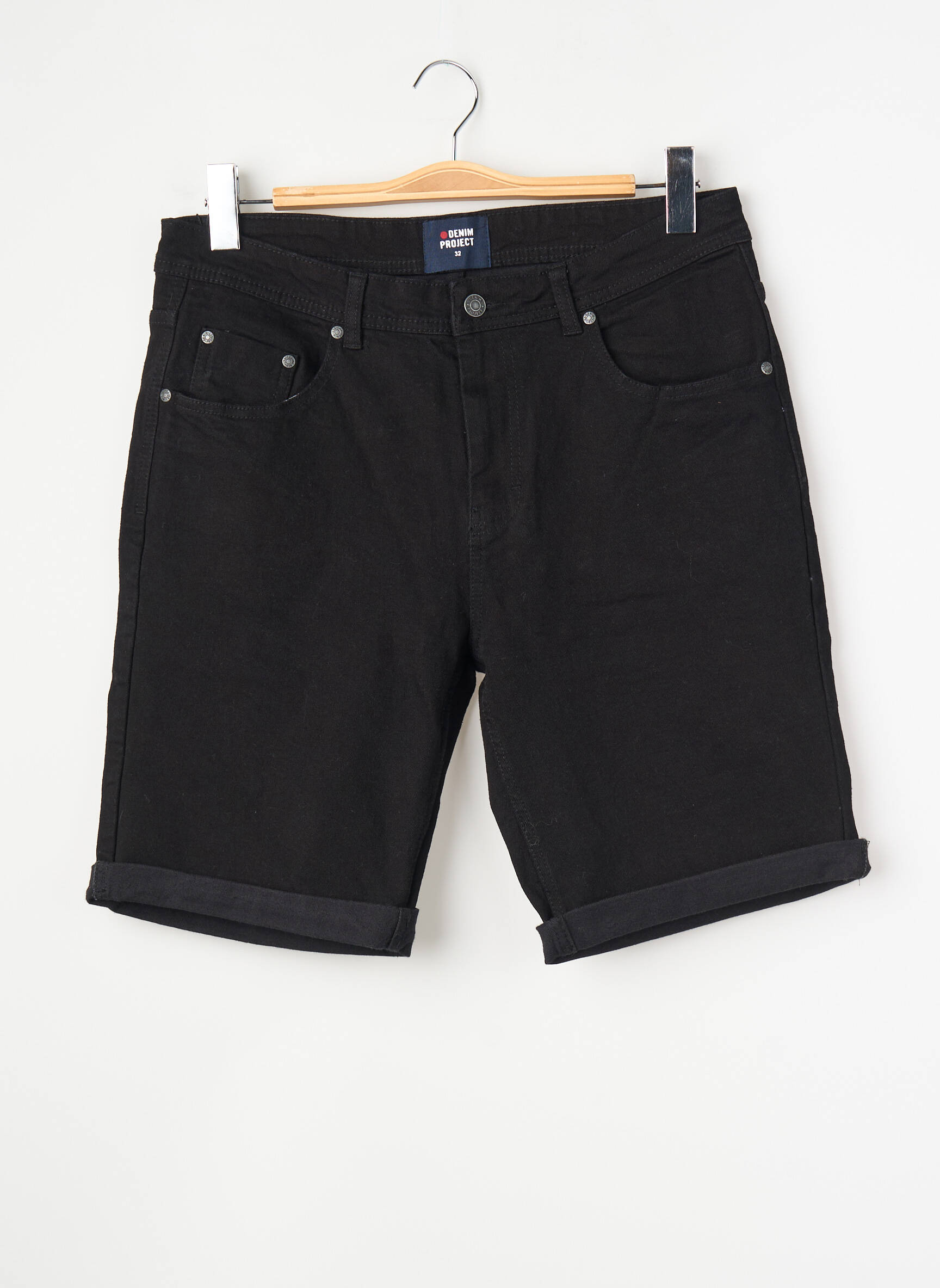 Šortas juodas DENIM PROJECT vyras