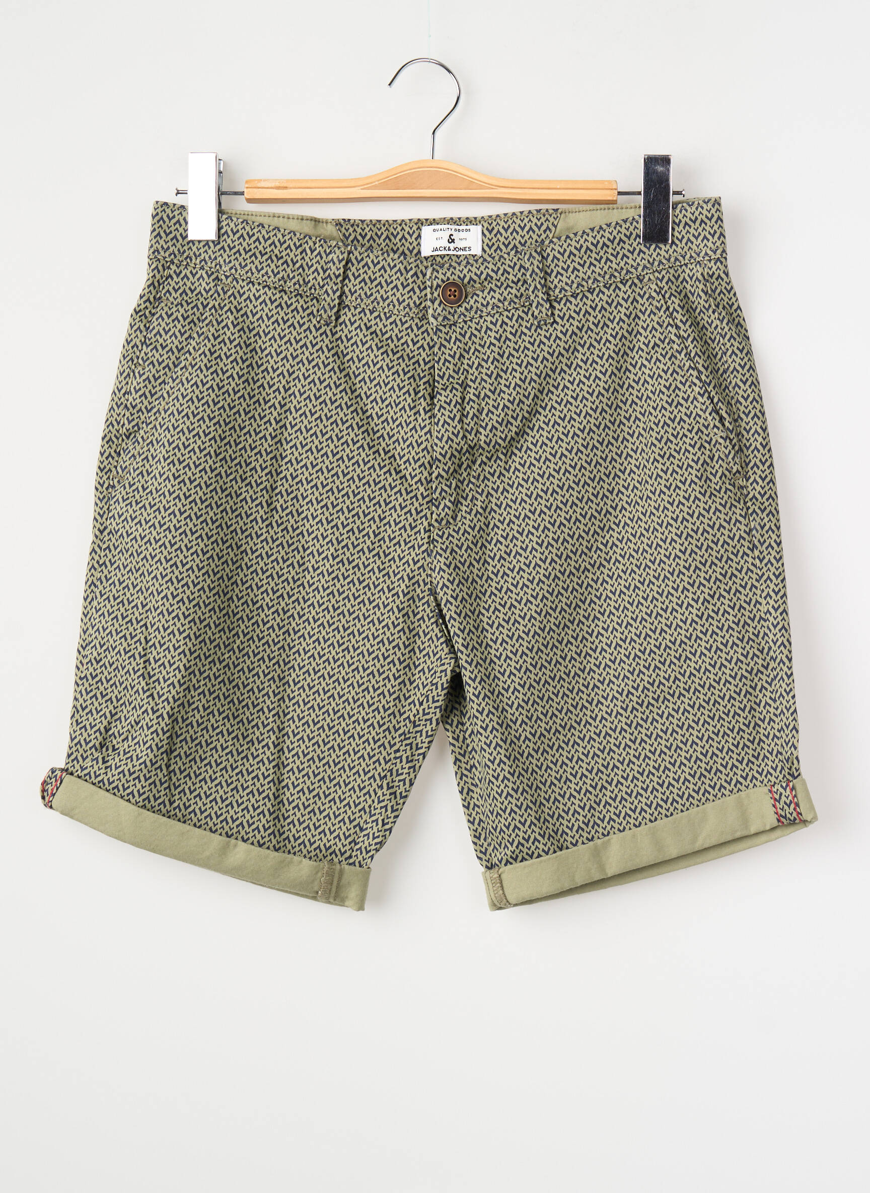 Bermudas žalias JACK & JONES vyras