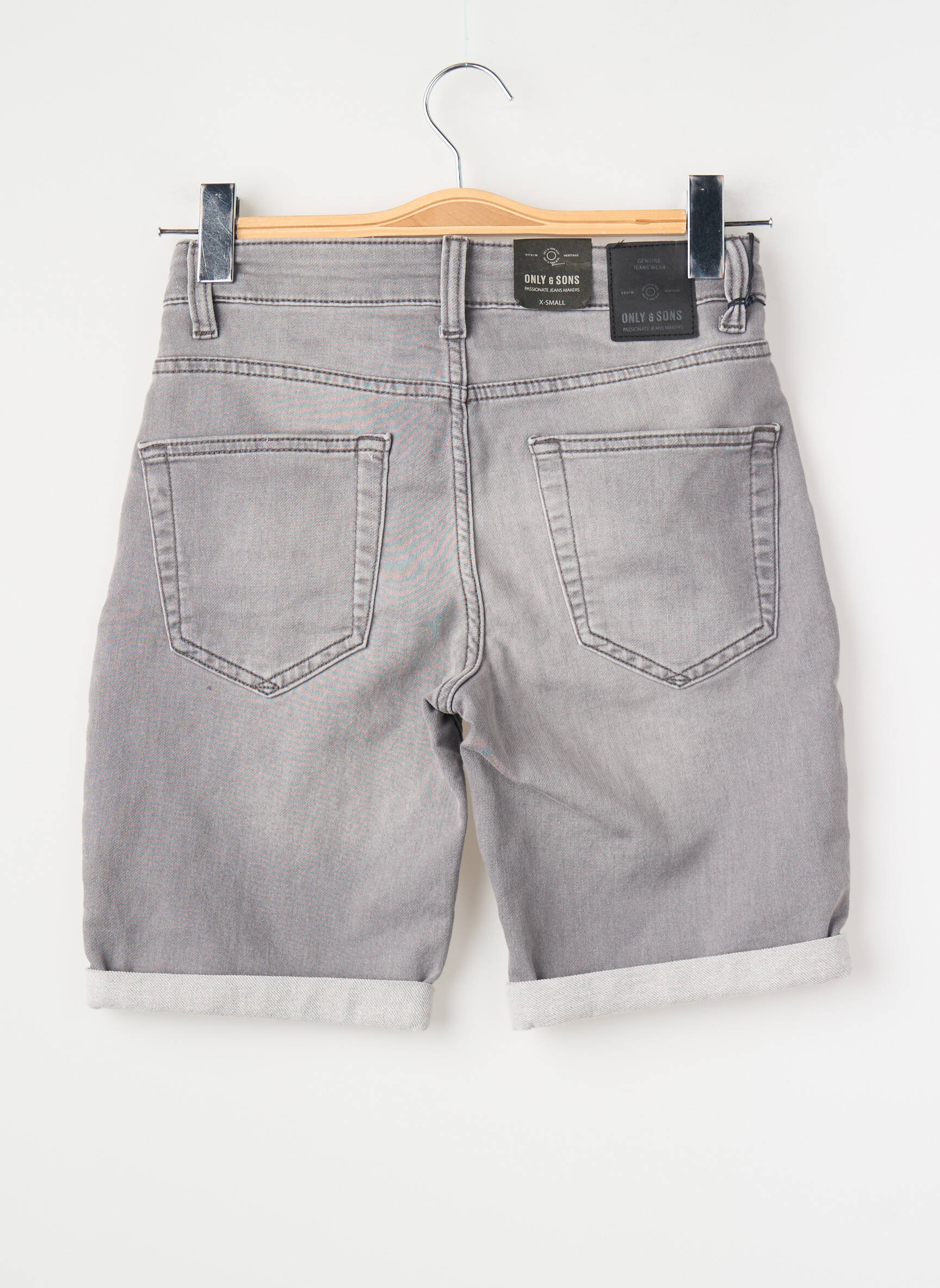 Šortas pilka ONLY&SONS vyras