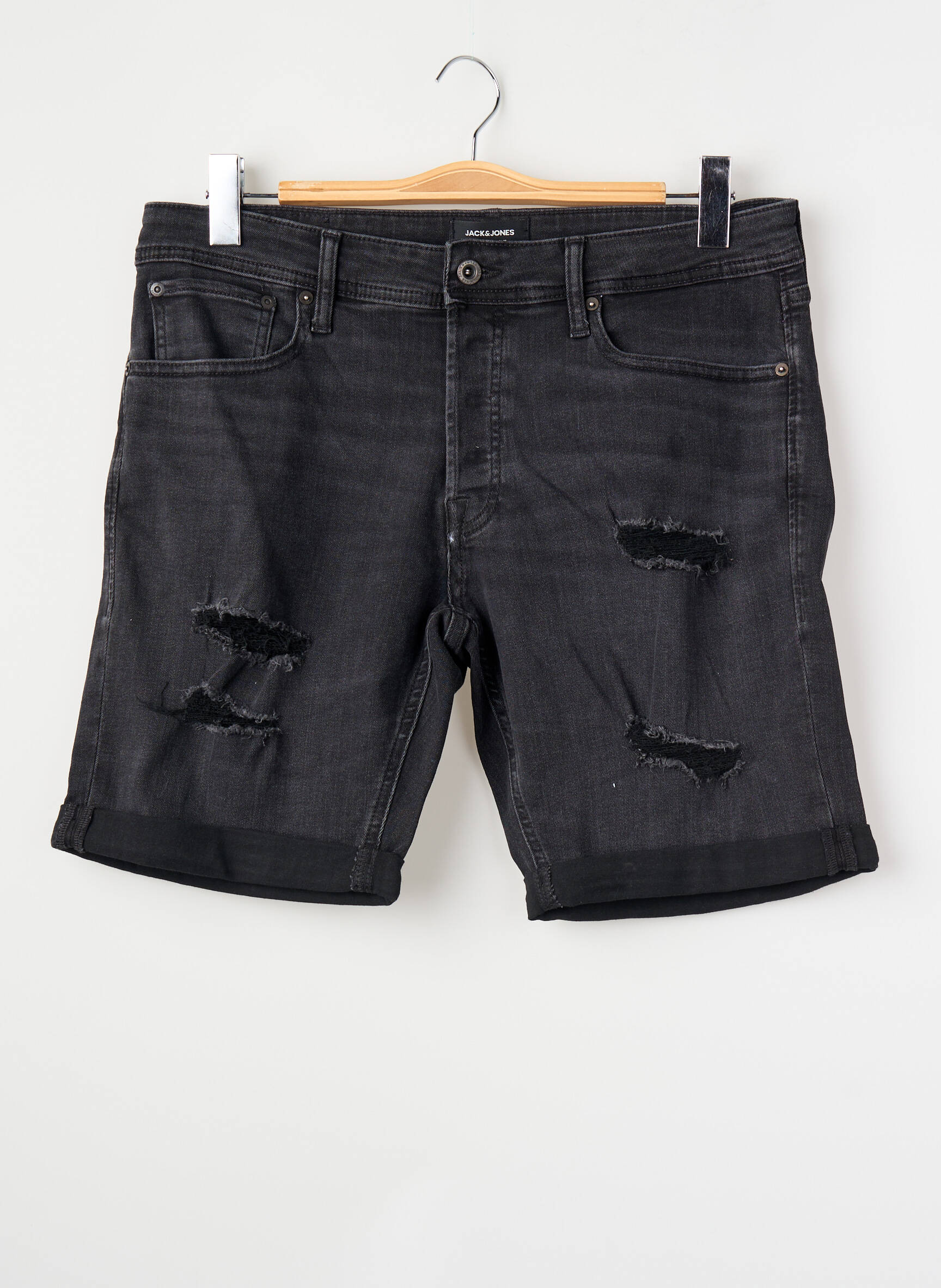 Šortas juodas JACK & JONES vyras