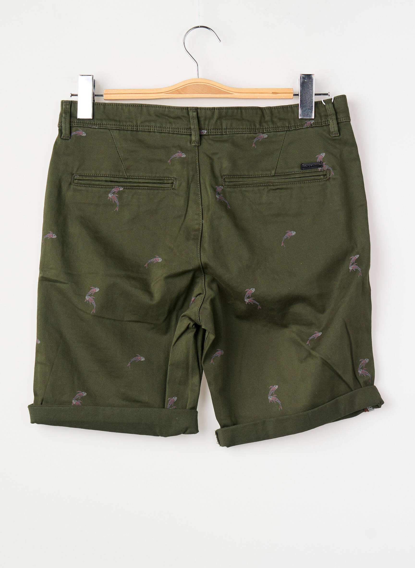 Bermudas žalias JACK & JONES vyras