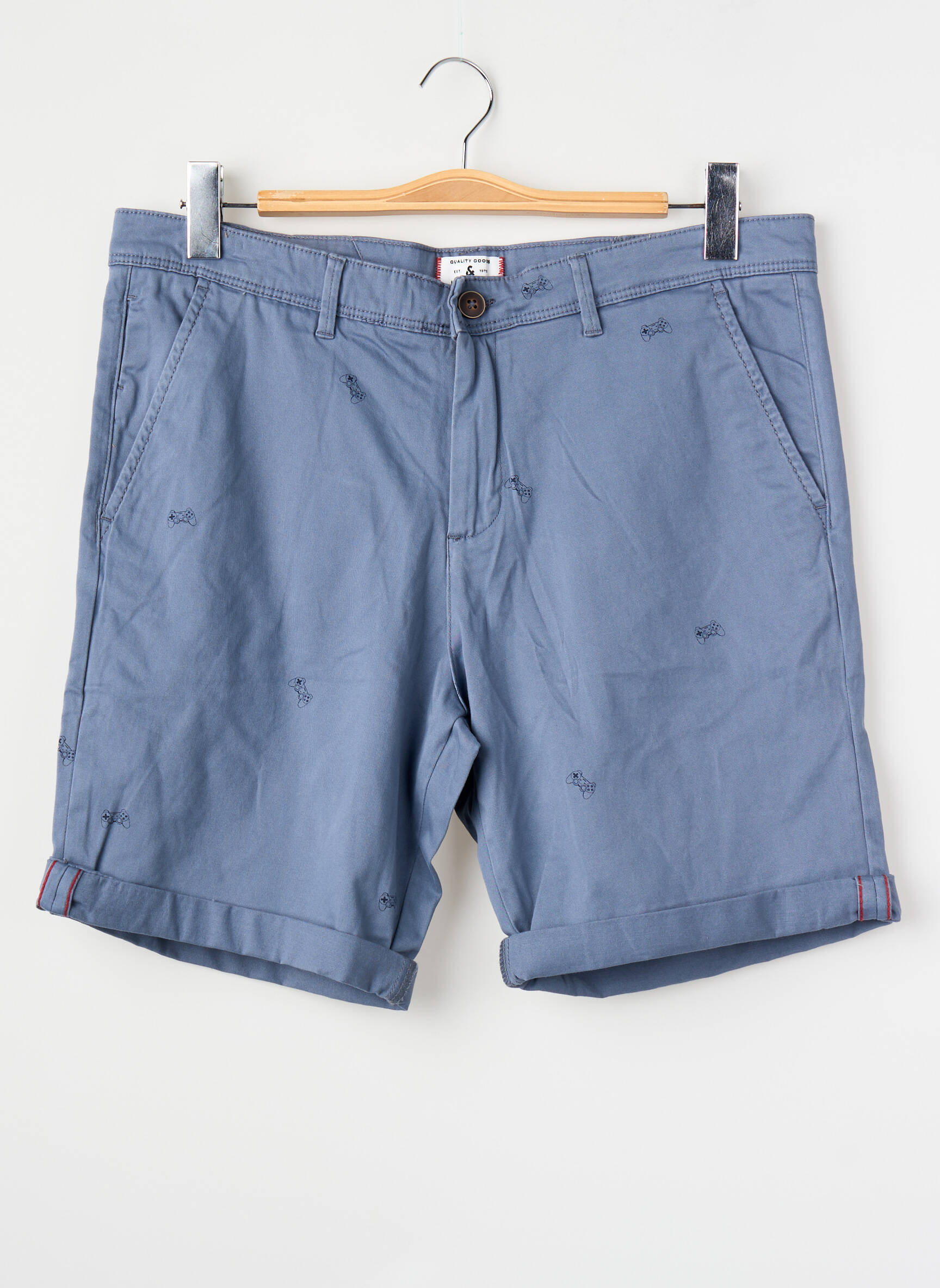 Bermudas pilka JACK & JONES vyras