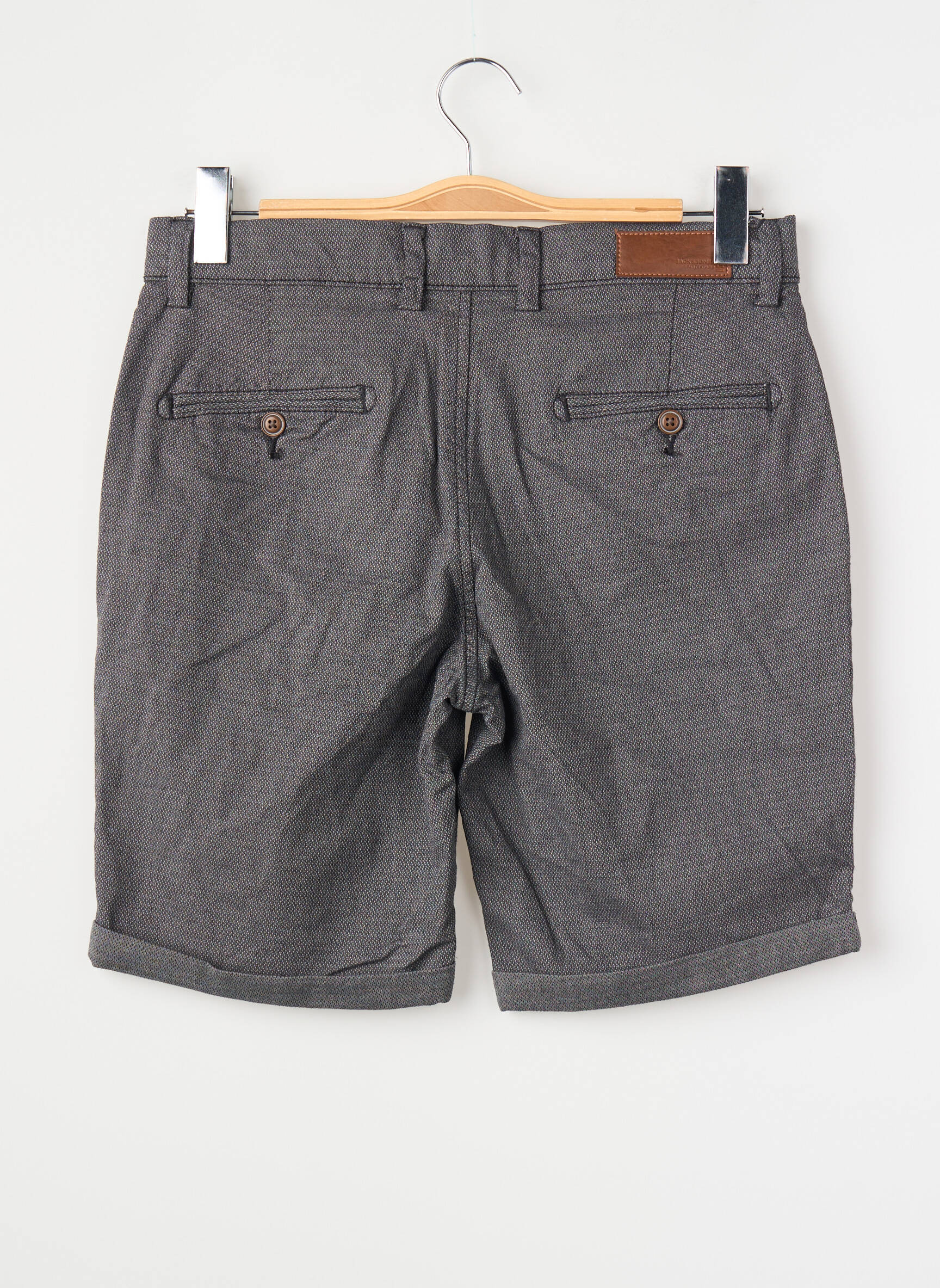 Šortas pilka JACK & JONES vyras