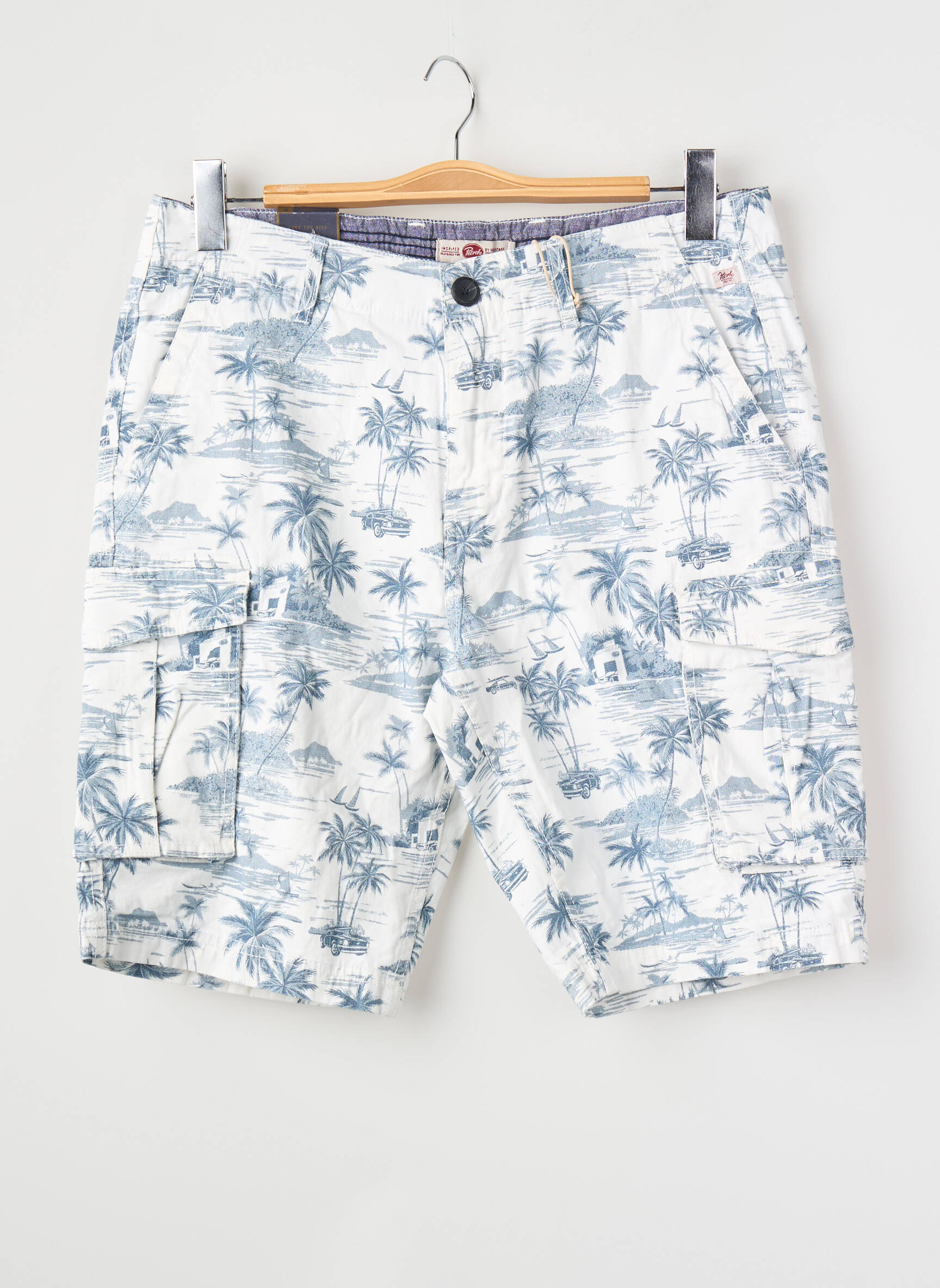 Bermudas baltas PETROL INDUSTRIES vyras