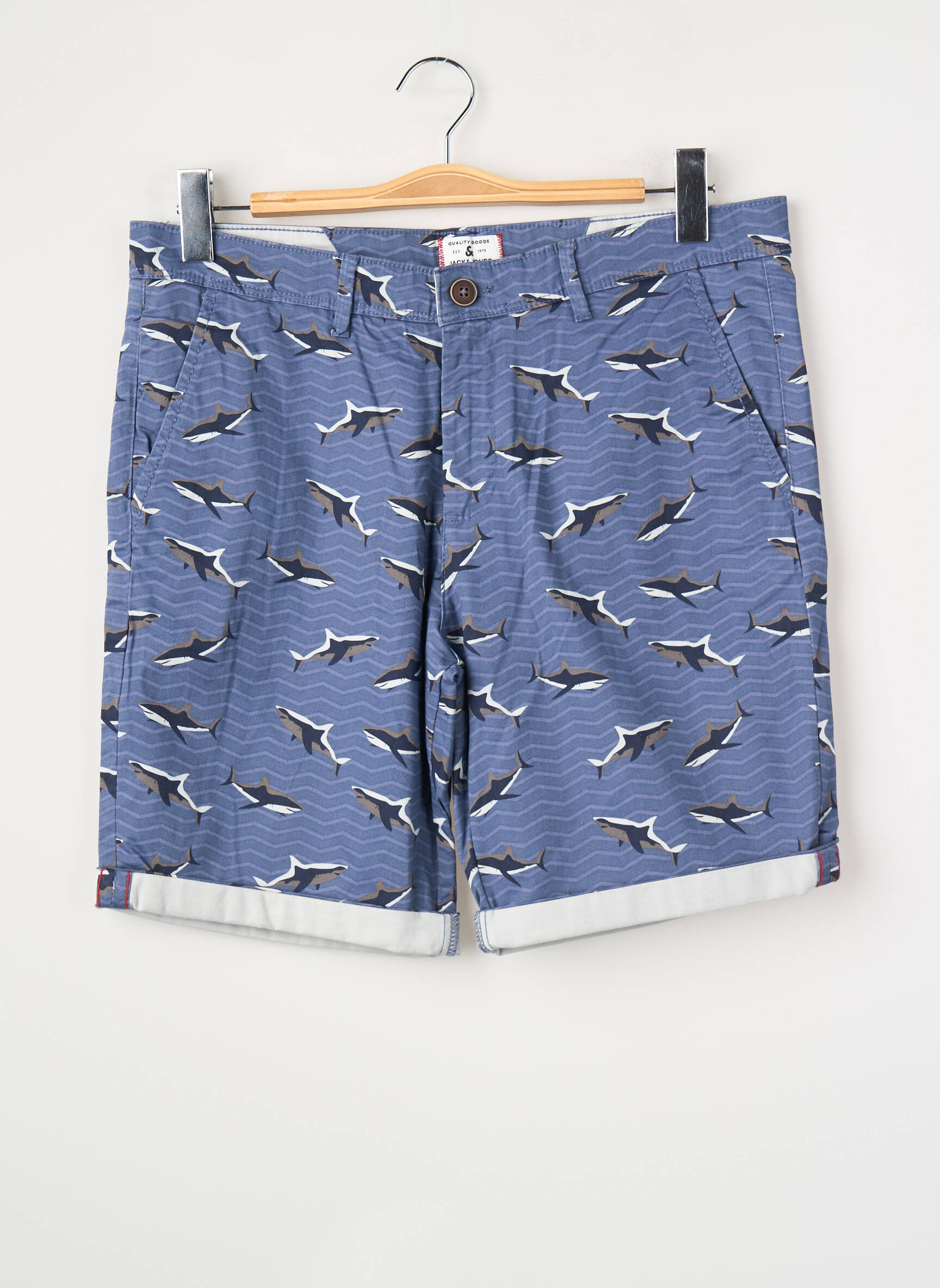 Bermudas mėlyna JACK & JONES vyras