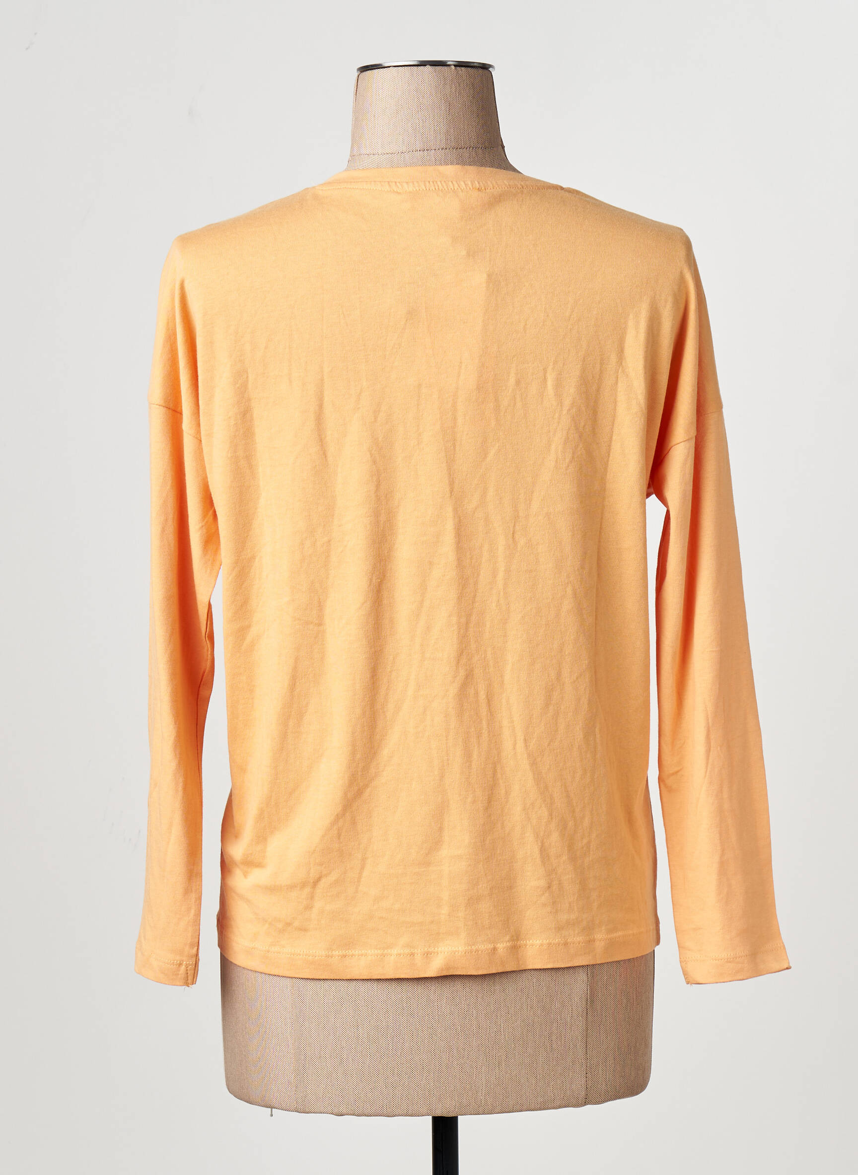 T-marškinys oranžinė MANGO moteris