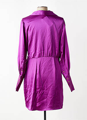Pusilgių suknelė violetinis MANGO moteris