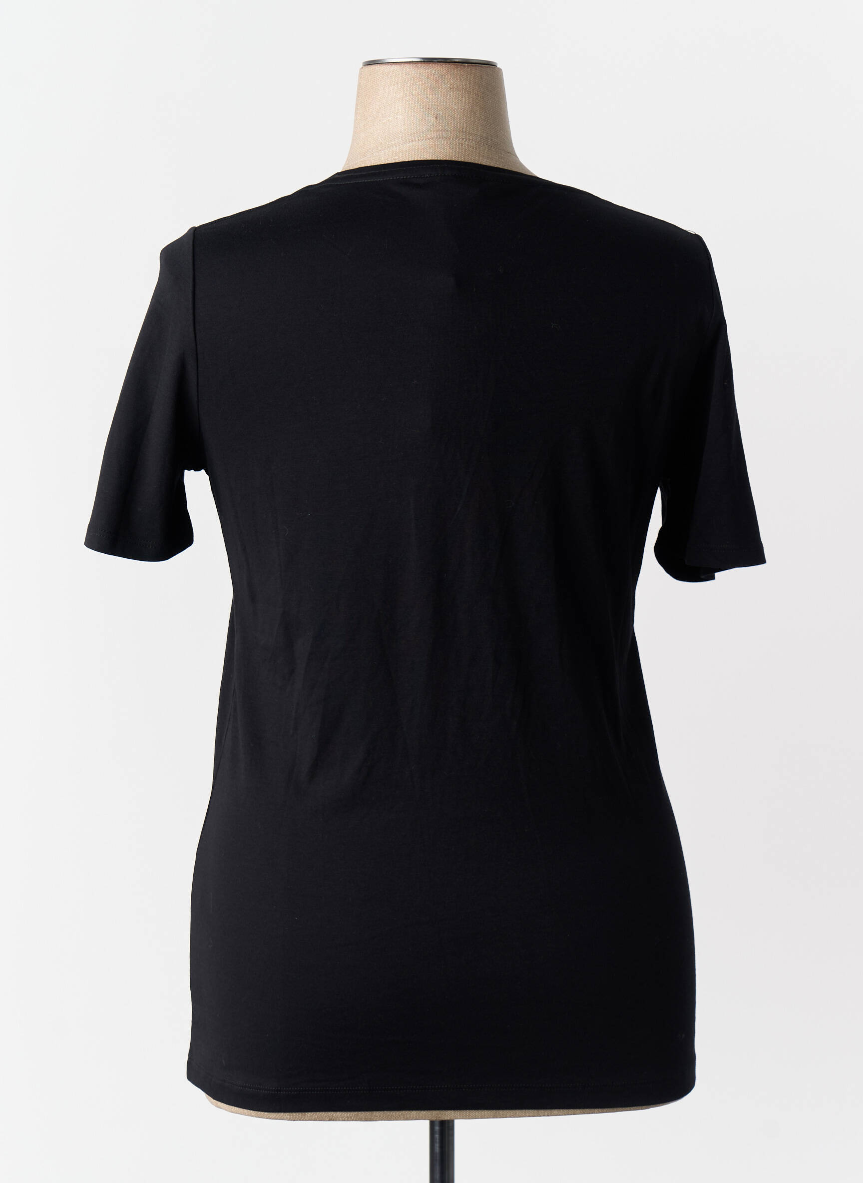 T-marškinys juodas S.OLIVER moteris