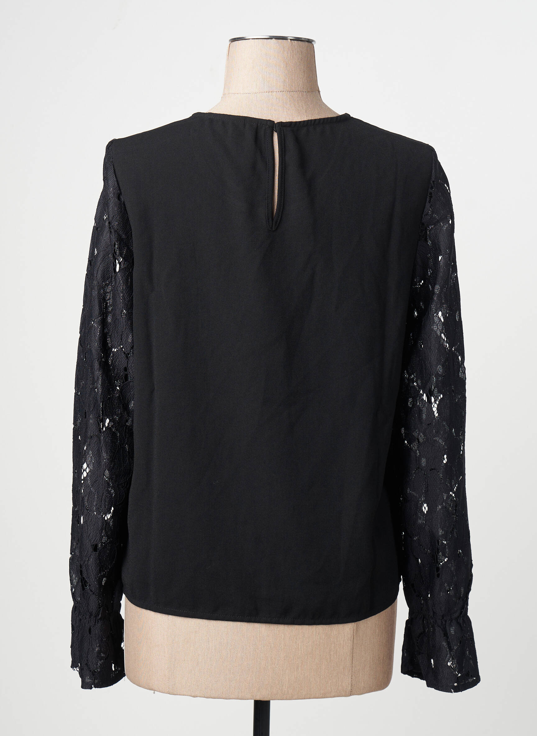 Viršūnė ilgos rankovės juodas VERO MODA moteris