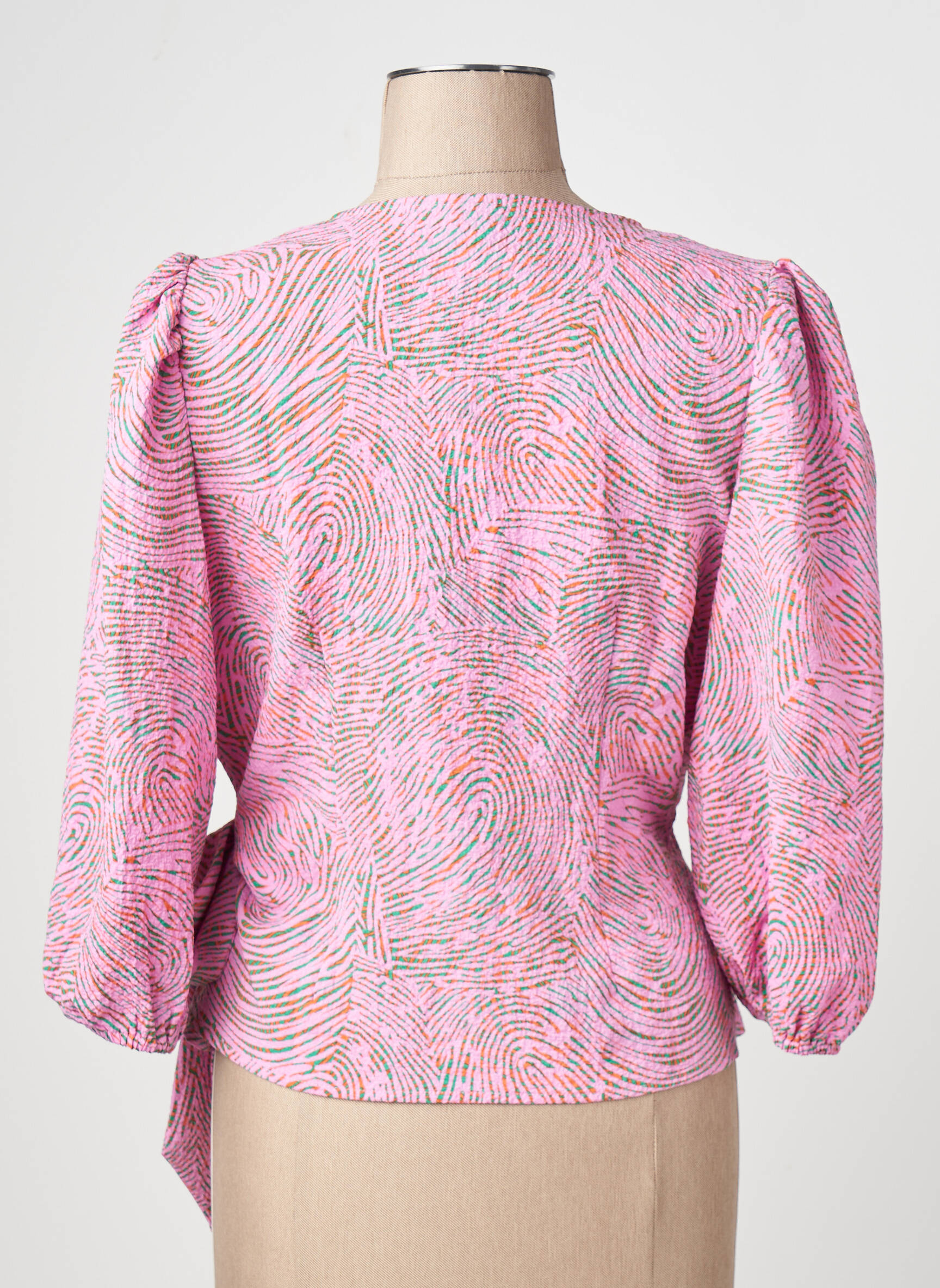 Moteriškas marškinys 3/4 rankovės rožinė VERO MODA moteris