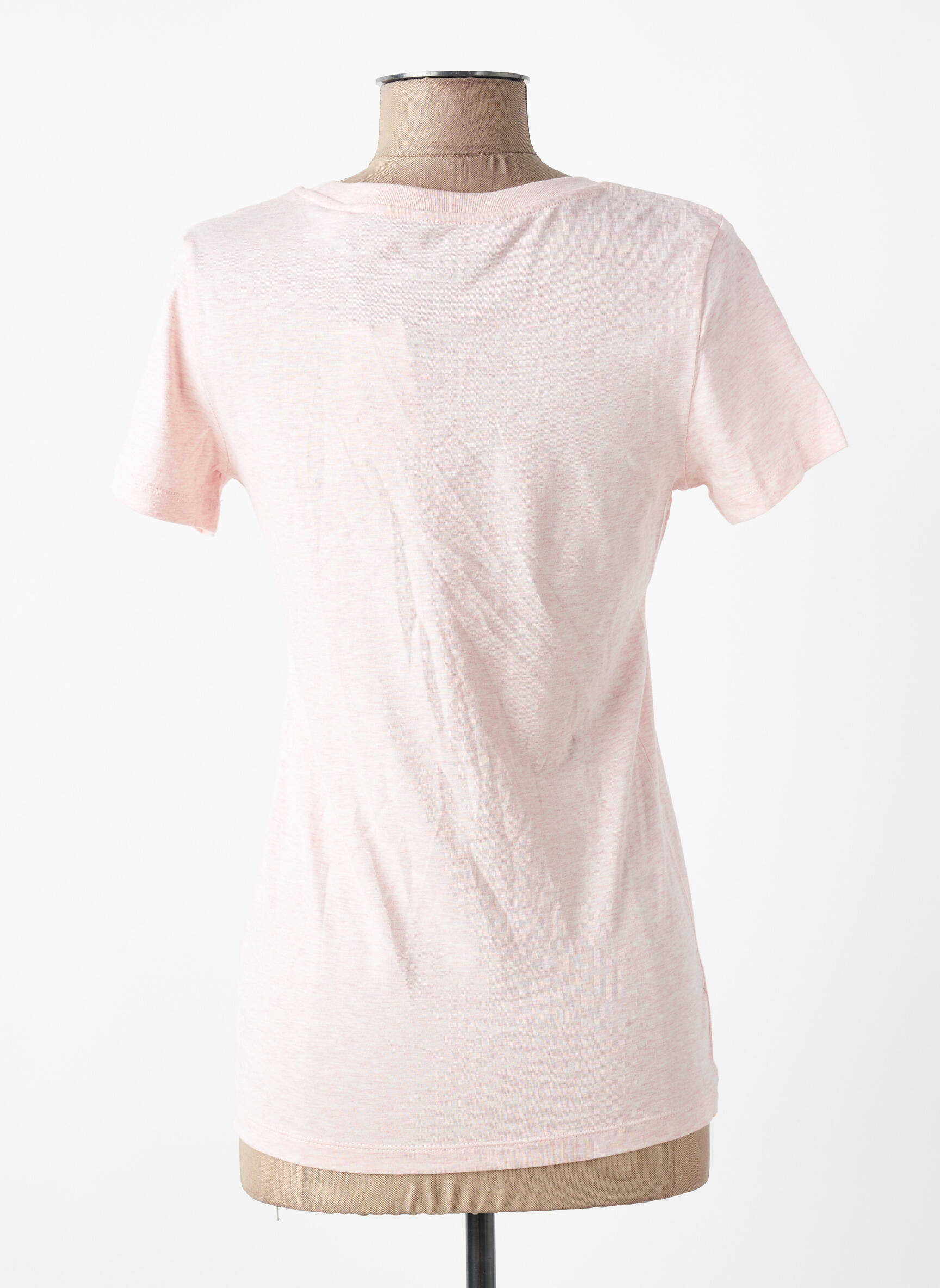 T-marškinys rožinė MONSIEUR TSHIRT moteris
