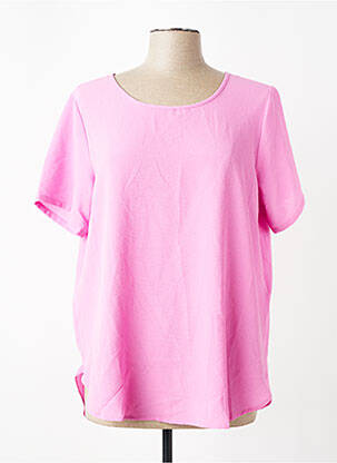 Viršūnė trumpas rankovės trumpas rankovės rožinė CARMAKOMA moteris