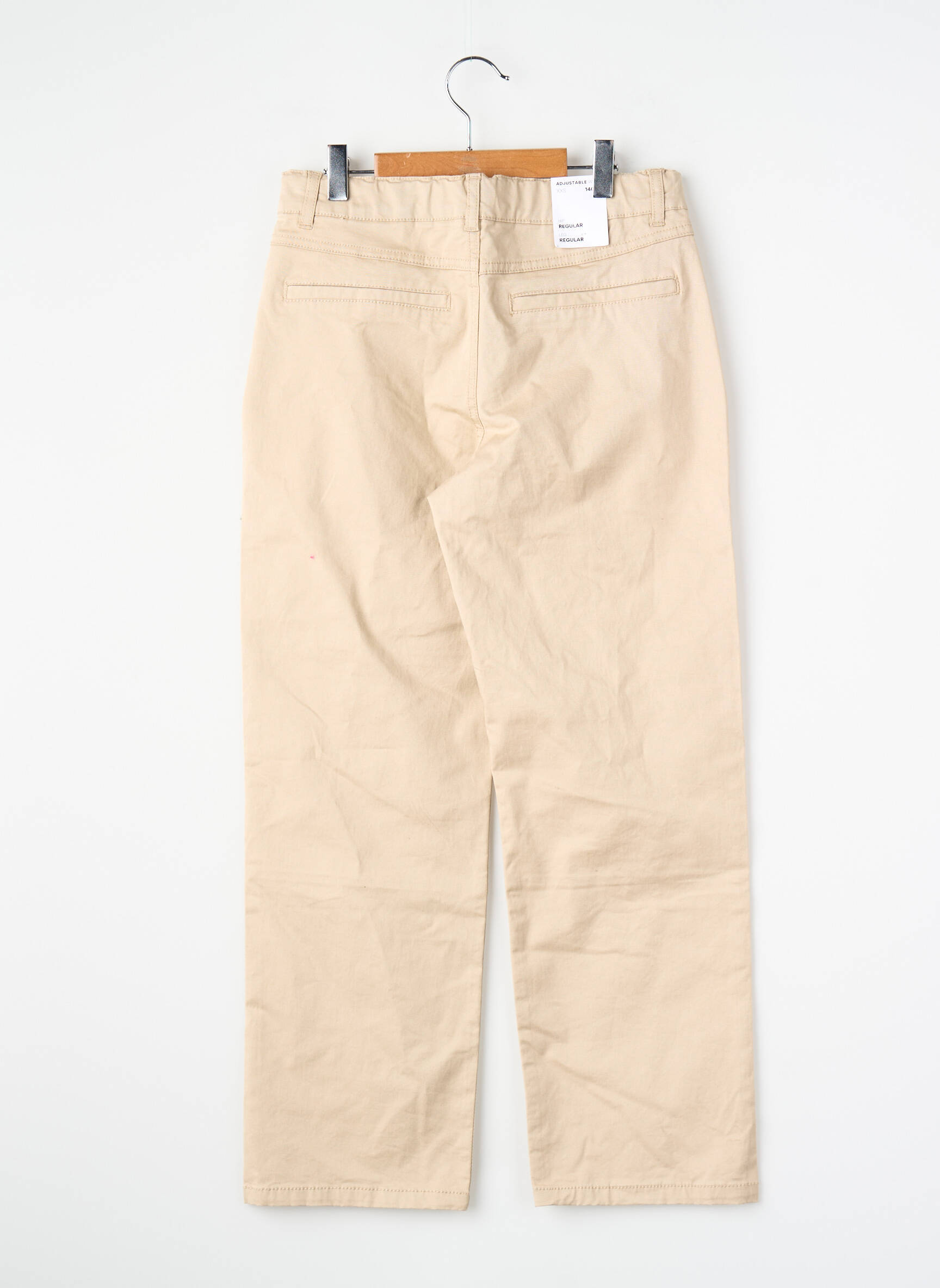 Chino kelnė tiesi kirpimas baltas NAME IT berniukas