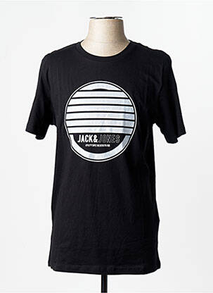 T-marškinys juodas JACK & JONES vyras