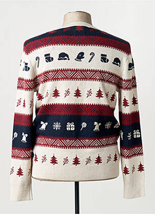Megztinis raudona JACK & JONES vyras