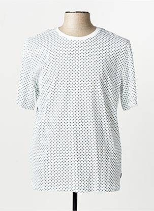 T-marškinys baltas JACK & JONES vyras
