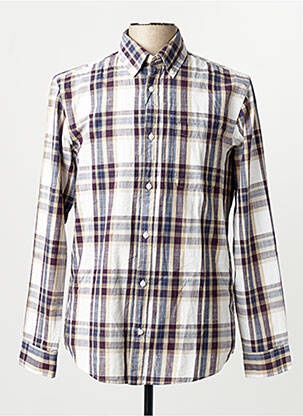 Ilgomis rankovėmis marškinys rudas JACK & JONES vyras