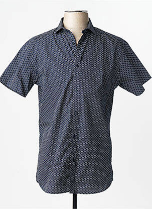 Trumpa rankovė marškiniai mėlyna JACK & JONES vyras