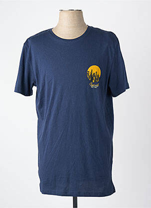 T-marškinys mėlyna JACK & JONES vyras