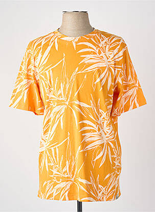 T-marškinys oranžinė JACK & JONES vyras