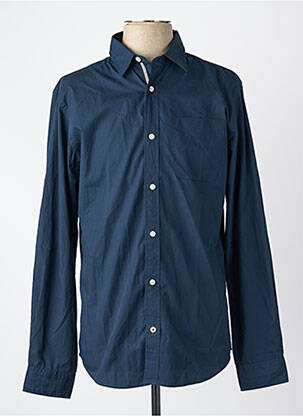 Ilgomis rankovėmis marškinys mėlyna JACK & JONES vyras