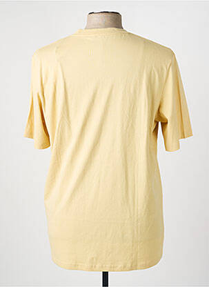 T-marškinys geltona JACK & JONES vyras