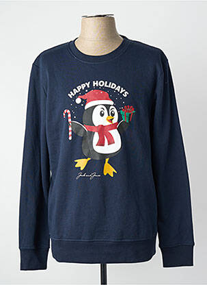 Megztinis mėlyna JACK & JONES vyras
