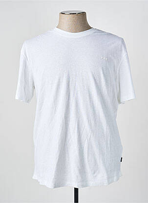 T-marškinys baltas JACK & JONES vyras