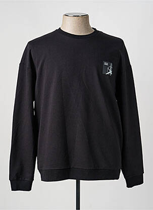 Megztinis ilgos rankovės ilgos rankovės juodas JACK & JONES vyras