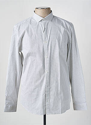 Ilgomis rankovėmis marškinys baltas JACK & JONES vyras