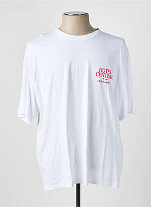 T-marškinys baltas JACK & JONES vyras