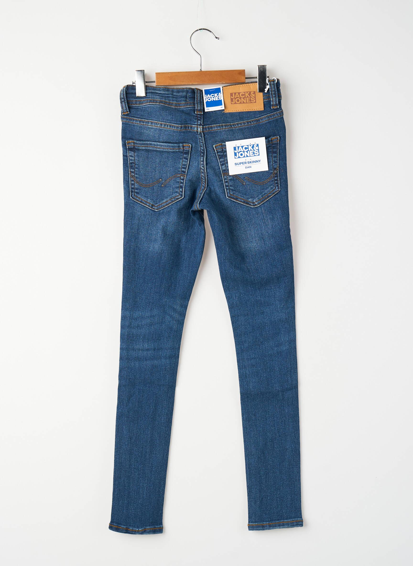 Lieknos džinsai mėlyna JACK & JONES berniukas