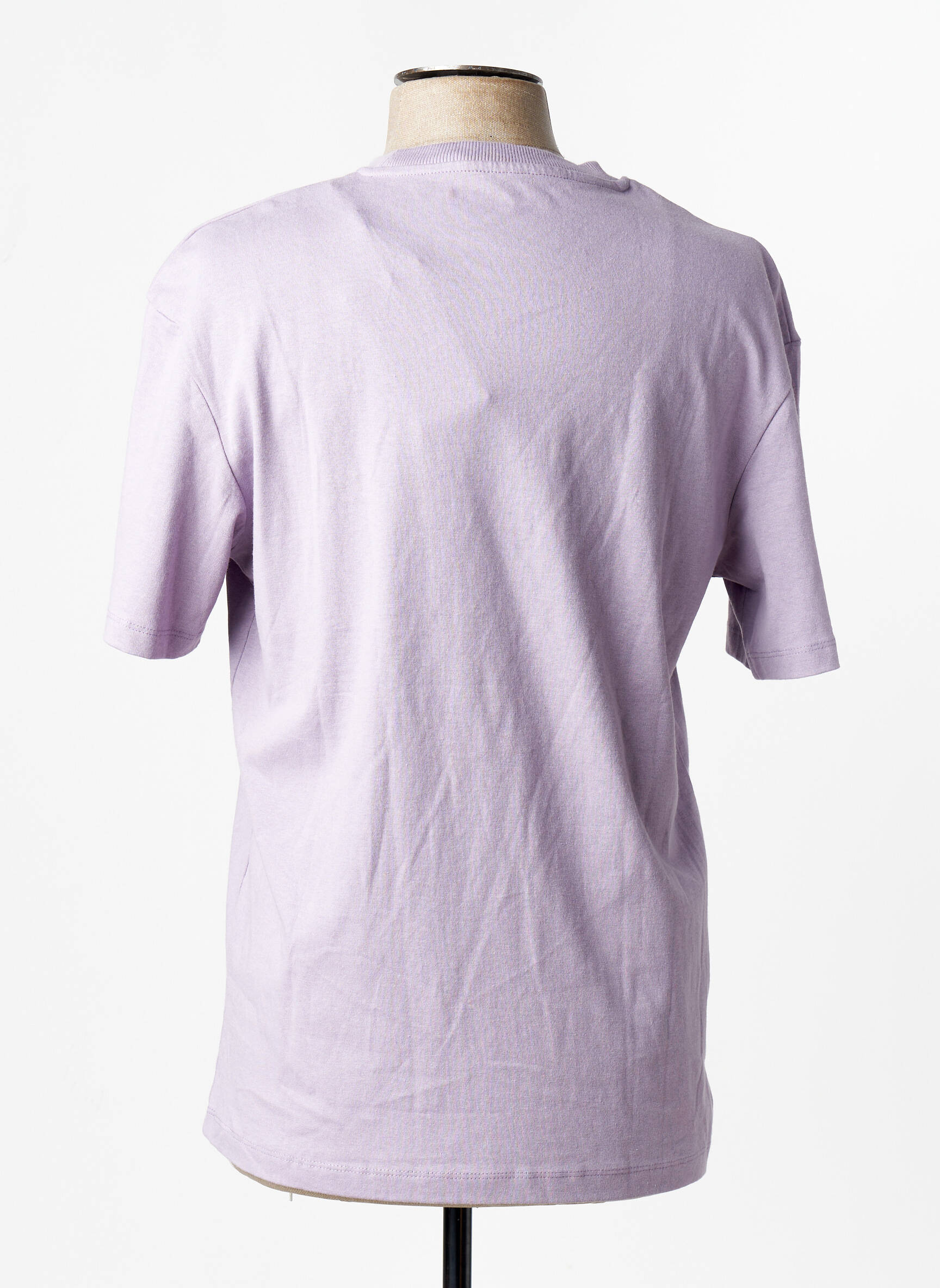 T-marškinys violetinis JACK & JONES vyras